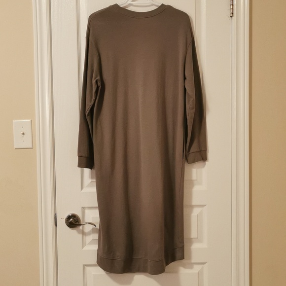 Grey sweater dress - Picture 2 of 2